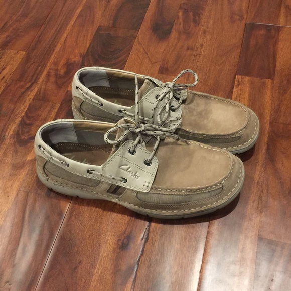 Clarks Other - Clarks leather boat shoes / loafers. Size 9.5